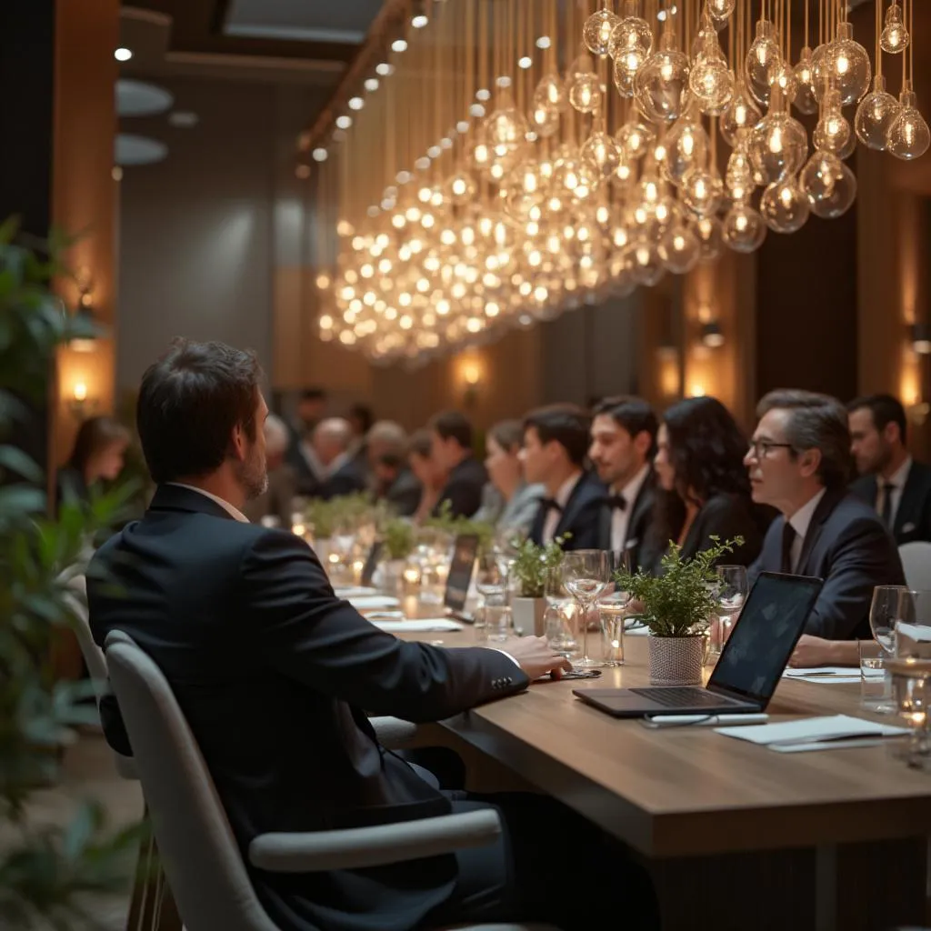Evento de la comunidad empresarial